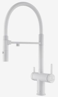 Смеситель для кухни Paulmark Gravity Gr213188-431 белый матовый Смеситель для кухни Paulmark Gravity Gr213188-431 белый матовый