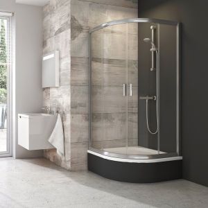 Душевой уголок Ravak Blix BLCP4-90 3B270C40Z1 Transparent профиль хром