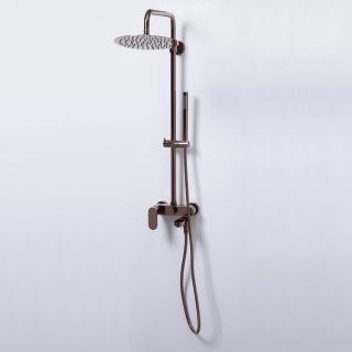 Душевая стойка WasserKRAFT Asphe A17301 розовое золото