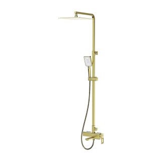Душевая стойка Gappo G2417-3 золотой сатин Душевая стойка Gappo G2417-3 золотой сатин