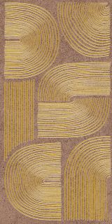 Плитка Kerama Marazzi KMD3STA126BR Декор Руссильон коричневый тёмный матовый обрезной 30x60x0,9