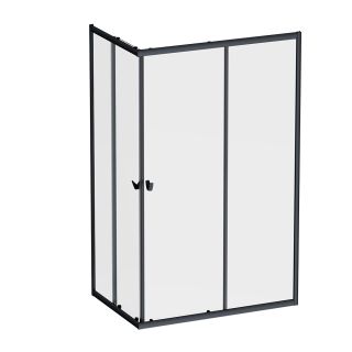 Душевой уголок AM.PM Sunny W87G-403-12080-BT профиль черный матовый 120x80 см Душевой уголок AM.PM Sunny W87G-403-12080-BT профиль черный матовый 120x80 см