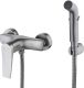 Гигиенический душ со смесителем Lemark Bronx LM3718GM графит