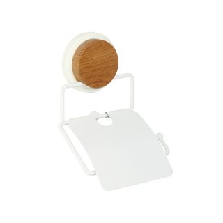 Бумагодержатель с крышкой Fixsen Magic White (FX-47010) Бумагодержатель с крышкой Fixsen Magic White (FX-47010)