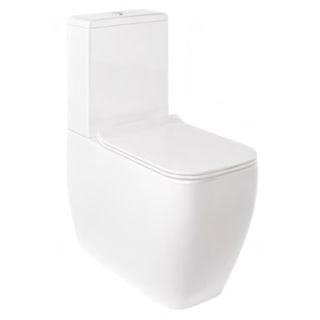 Унитаз-компакт Kludi Resa C 28WCB0543 безободковый белый