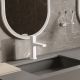 Смеситель для раковины WasserKRAFT Saale 9503 белый матовый