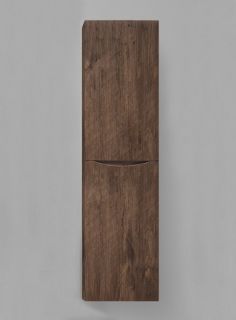 Шкаф-колонна BelBagno подвесной левосторонний 40x150см Rovere Moro FLY-MARINO-1500-2A-SC-RW-P-L