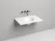 Столешница Salini Costa S-Stone 200121M 80x50см белый матовый Столешница Salini Costa S-Stone 200121M 80x50см белый матовый