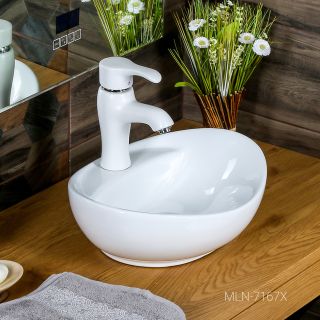 Накладная раковина Melana 7167X-805 41см белый Накладная раковина Melana 7167X-805 41см белый