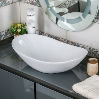 Накладная раковина Melana 320354-805 60см белый Накладная раковина Melana 320354-805 60см белый