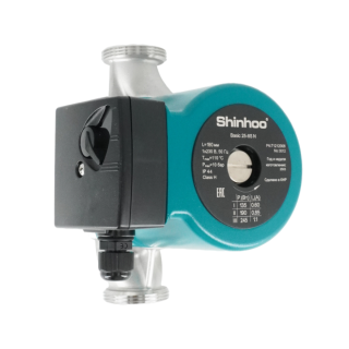 Насос, 71212006, SHINHOO, циркуляционный BASIC 25-8S N 180 1x230V c проточной частью из нержавеющей стали