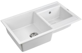 Мойка кухонная Paulmark Tandem PM238250-WH белый