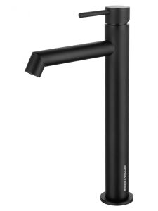 Смеситель для раковины Wonzon & Woghand WW-H1064-MB чёрный матовый