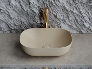 Раковина Ceramica Nova Element CN6009MC 45см капучино матовый Раковина Ceramica Nova Element CN6009MC 45см капучино матовый