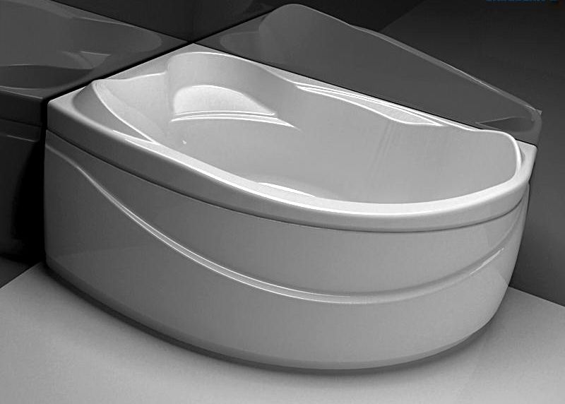 Акриловая ванна Aquanet Jamaica 160x100 L левая