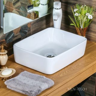 Накладная раковина Melana 7050H-805 48см белый Накладная раковина Melana 7050H-805 48см белый