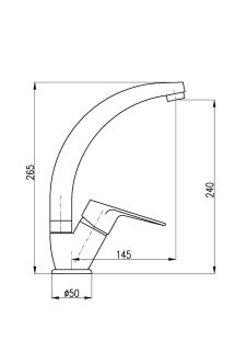 Смеситель для кухни Rav Slezak Victoria VI206.5/3 хром Смеситель для кухни Rav Slezak Victoria VI206.5/3 хром