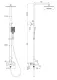 Душевая стойка Wonzon & Woghand Flex WW-88047072-BN брашированный никель