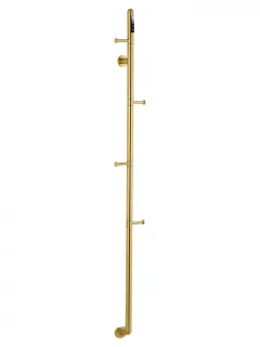Полотенцесушитель электрический Wonzon & Woghand Kassel WW-AL616-BG 166x17 см брашированное золото