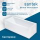 Акриловая ванна Santek Санторини 1WH302497 150х70 см белый