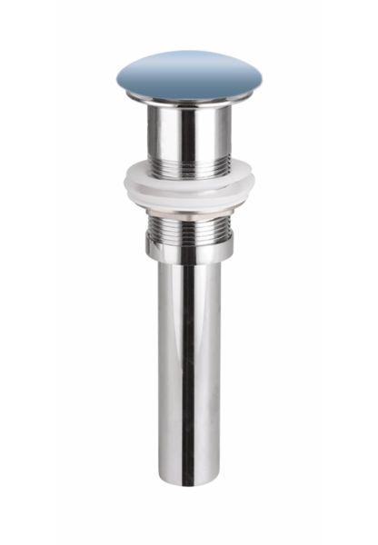 Донный клапан для раковины Ceramica Nova CN2000ML без перелива голубой матовый Донный клапан для раковины Ceramica Nova CN2000ML без перелива голубой матовый