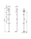 Полотенцесушитель электрический Wonzon & Woghand Kassel WW-AL616-BG 166x17 см брашированное золото