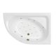Гидромассажная ванна WHITECROSS Aquarella 0109.170110.100.RELAX.BR правая 170x110 см Relax бронза