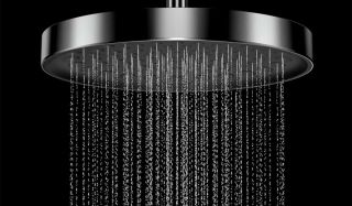 Душевой комплект Vincea Inspire VSFW-3I21MT2GM встраиваемый, термостатический, двухрежимный, вороненая сталь