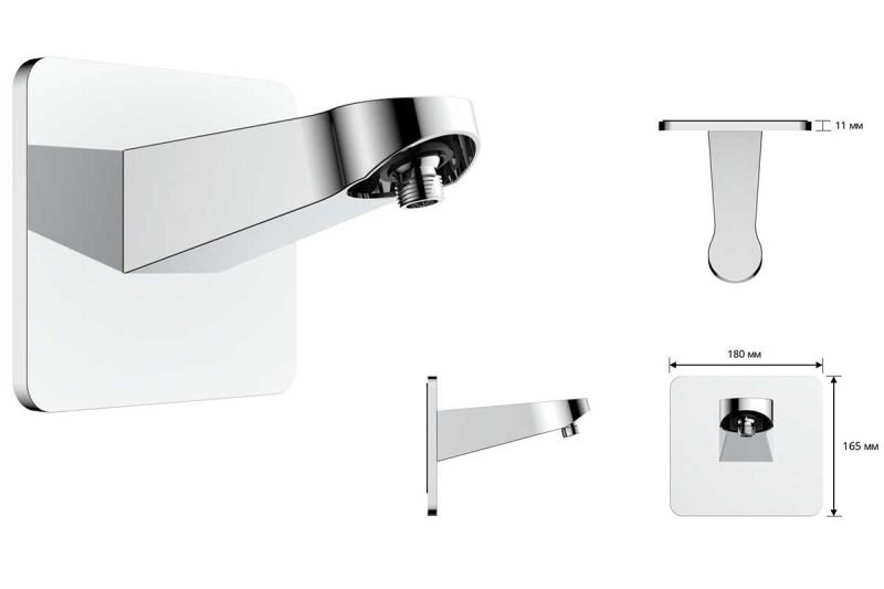 Душевой комплект Vincea Inspire VSFW-3I21MT3MB встраиваемый, термостатический, двухрежимный, черный Душевой комплект Vincea Inspire VSFW-3I21MT3MB встраиваемый, термостатический, двухрежимный, черный