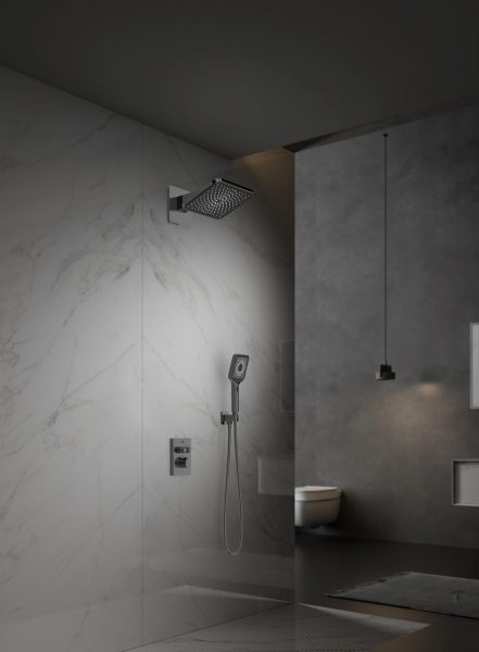 Душевой комплект Vincea Inspire VSFW-3I21MT4GM встраиваемый, термостатический, двухрежимный, вороненая сталь Душевой комплект Vincea Inspire VSFW-3I21MT4GM встраиваемый, термостатический, двухрежимный, вороненая сталь