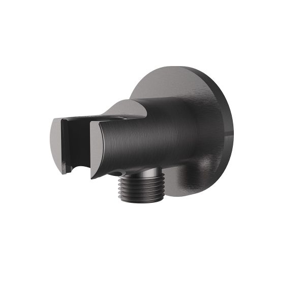 Душевой комплект Vincea Inspire VSFW-3I21MT5GM встраиваемый, термостатический, двухрежимный, вороненая сталь