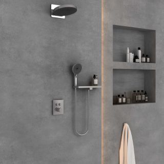 Душевой комплект Vincea  Inspire VSFW-3I21T1RCH встраиваемый, термостатический, двухрежимный, хром Душевой комплект Vincea  Inspire VSFW-3I21T1RCH встраиваемый, термостатический, двухрежимный, хром