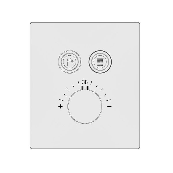 Душевой комплект Vincea  Inspire VSFW-3I21T1RCH встраиваемый, термостатический, двухрежимный, хром