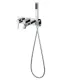 Смеситель для ванны и душа Wonzon & Woghand Flex WW-88889072-CR хром