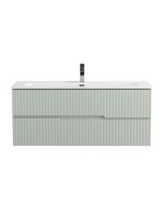 Тумба под раковину Cezares Дуэт (Duet) DUET-N-1200-2C-SO-VPR-P 120 см зелёный жемчужный