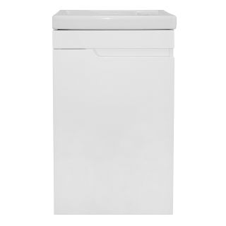 Тумба с раковиной Azario Kantri CS00097244 левая 45 см белый глянец