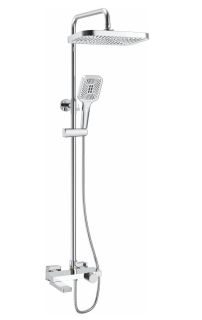 Душевая стойка Rose R1896 с термостатом хром Душевая стойка Rose R1896 с термостатом хром