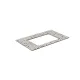 Столешница для раковин встраиваемых снизу Kerama Marazzi Бричиола KM6012G0471RP80Ur2 80 см белый натуральный