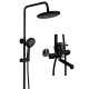Душевая стойка Frap F2449-6 черный
