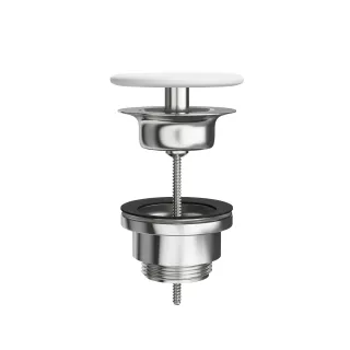 Донный клапан Kerama Marazzi KMUNDr07MWh1 белый матовый
