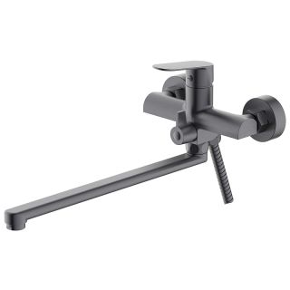 Смеситель для ванны Azario Alanti AZ-K1732GR графит