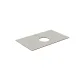 Столешница для накладных раковин Kerama Marazzi Про Чементо KM6012G0501RP80Tc2 80 см серый светлый натуральный