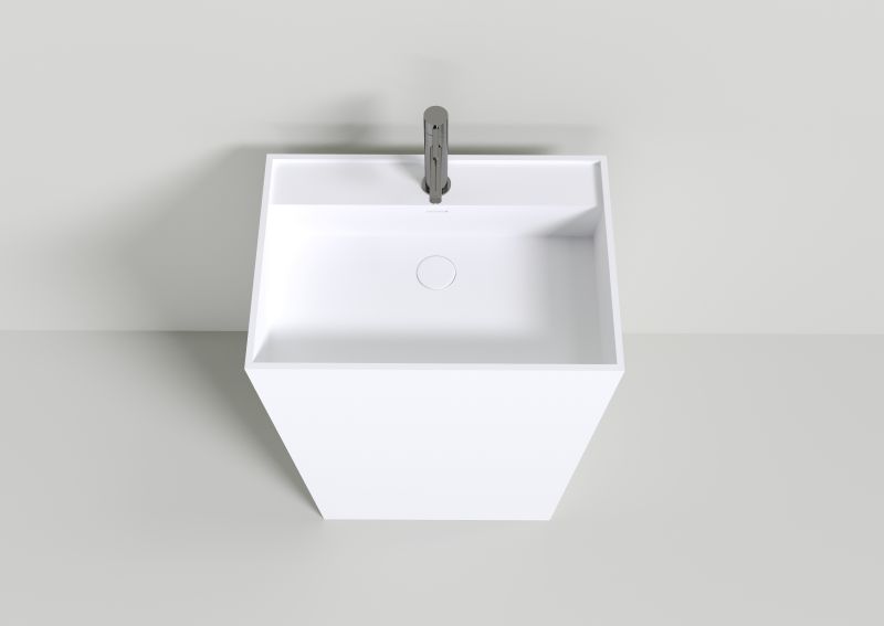 Напольная раковина NT Bagno Padova NT406 60см белый матовый