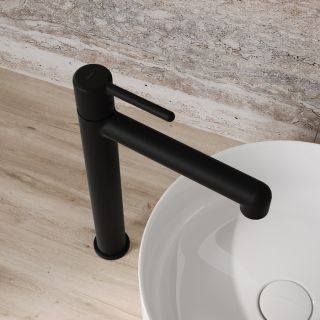 Смеситель для раковины IDDIS Эйгер (Aiger) AIGBL01i01 чёрный матовый