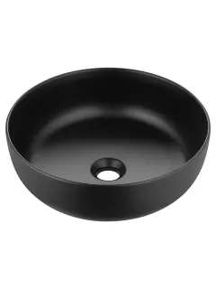 Накладная раковина Wonzon & Woghand Erie WW-RN4076-MB 40 см чёрный матовый