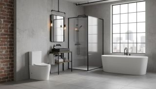 Унитаз-компакт DQ Гримм (Grimm) DT1387516 безободковый белый