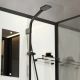 Душевая кабина Niagara Standart ST80/15Q/BL/BK 80x80 см профиль чёрный стекло прозрачное