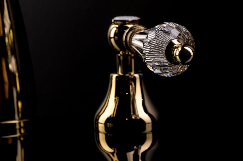 Встраиваемый смеситель для раковины Boheme Imperiale Ripresa 327 золото