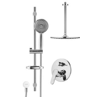 Душевой комплект Swedbe Platta 5537G1 хром/серый Душевой комплект Swedbe Platta 5537G1 хром/серый