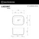 Раковина WHITECROSS Lazurit 0713.050040.2XXXX 50 см RAL мат